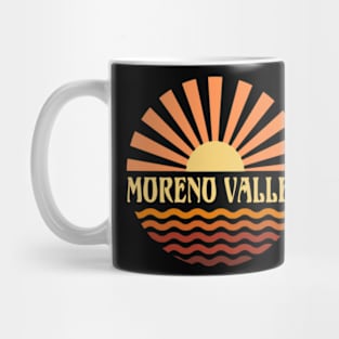 Personalized Name Moreno Vintage Styles Camping 70s 80s 90s Mug